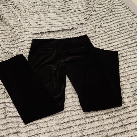 Black velvet feel Club Monaco pants size 4, new without tags! - Picture 4 of 11